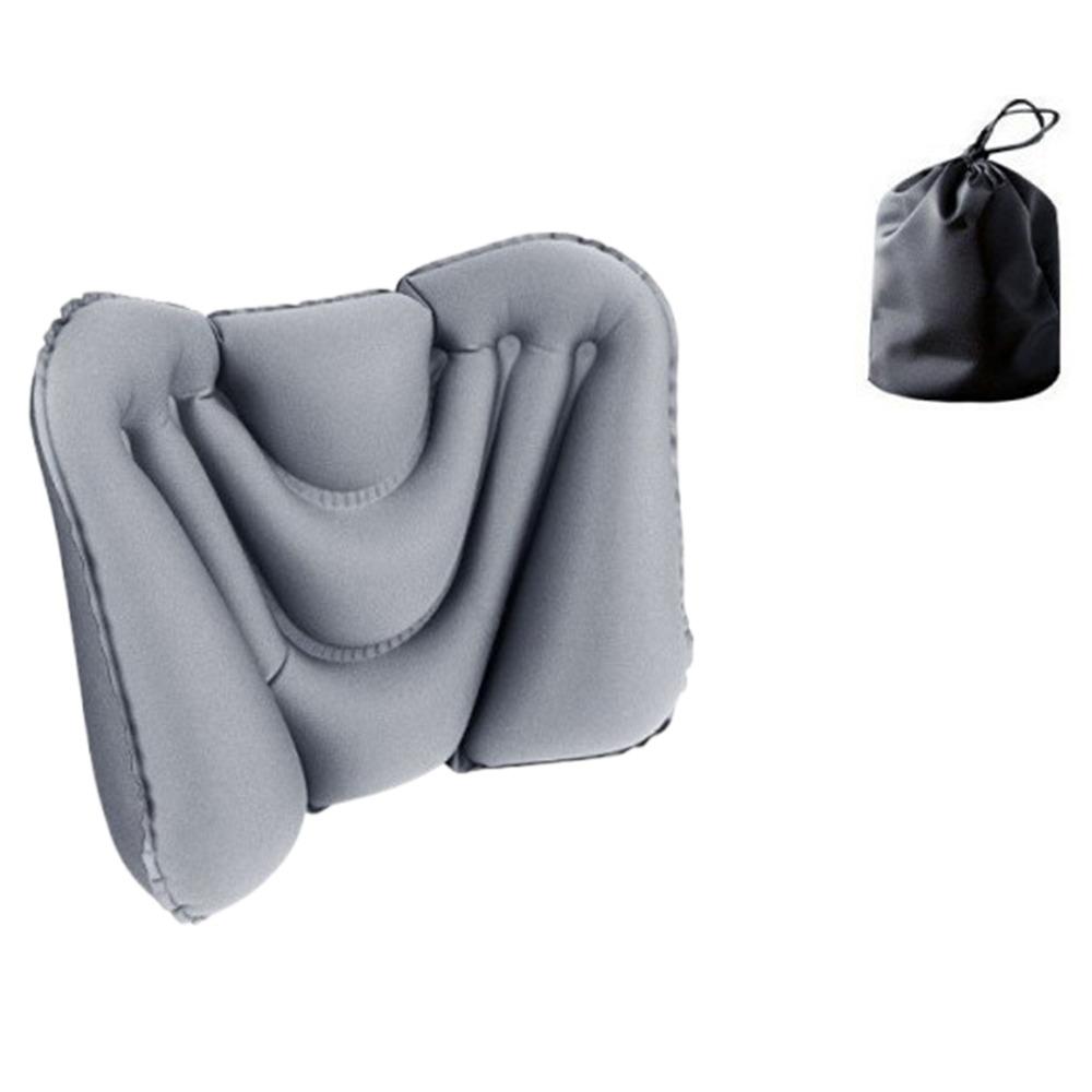 Waist Protection Inflatable Lumbar Pillow Inflatable Ultralight Chair Waist Cushion Comfortable Soft Cushion for Home Office Car