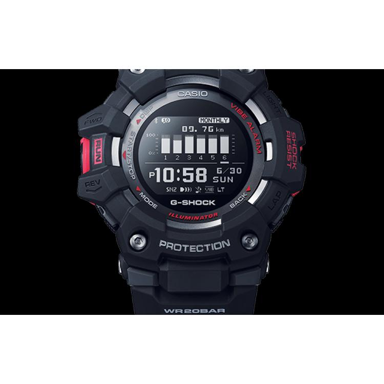 Casio Мужские часы G-SQUAD Series Черные GBD-100-1 GBD-100-1