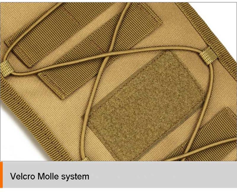 Тактический чехол-органайзер EDC, плечевой ремень Molle, военный армейский чехол для кемпинга, пешего туризма, треккинга, сумка для телефона