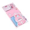 100Sheets Stationery Sticky Notes Cartoon Animals Message Notes Kawaii Notepad