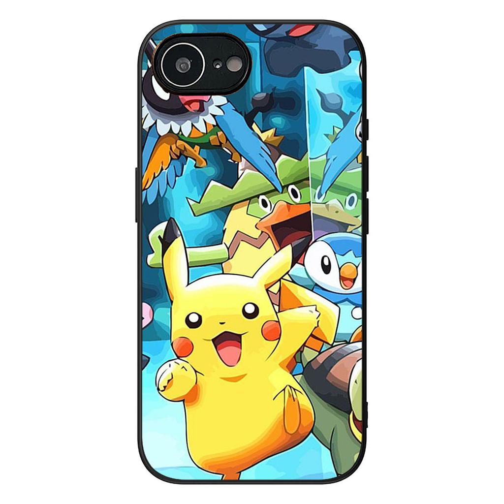 P-Pokemons GO P-Pikachus Mewtwo Phone Case for Samsung Galaxy S22 S21 S20 FE Ultra Plus A35 A36 A37 A33 A34 A04 A71 Cover Casing