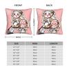 Kawaii Gaming T-Trickcals Pillow Cover Graphic Cushion Cover Funny Pillow Case For Sofa Bedroom Home Decor