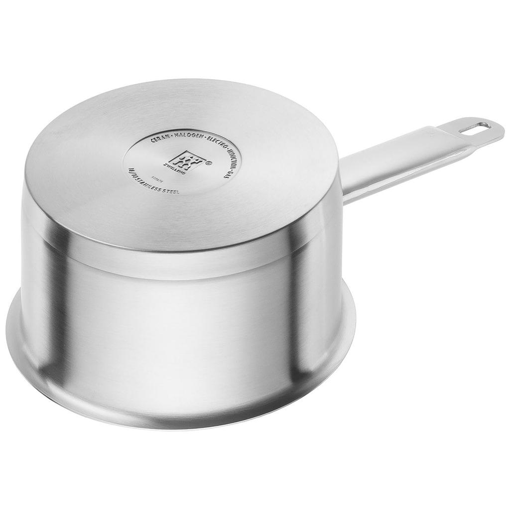 ZWILLING Saucepan 18cm Glass Stainless Steel Saucepan with Induction Cooktop Warranty Japanese "Pro (with Lid)" Single-handled 3-layer Base,