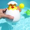 Children's Bathing Penguins Can Spray Water To Play With Water Ducklings Eggshell Baby Bathroom Floating Sprinkler Toys