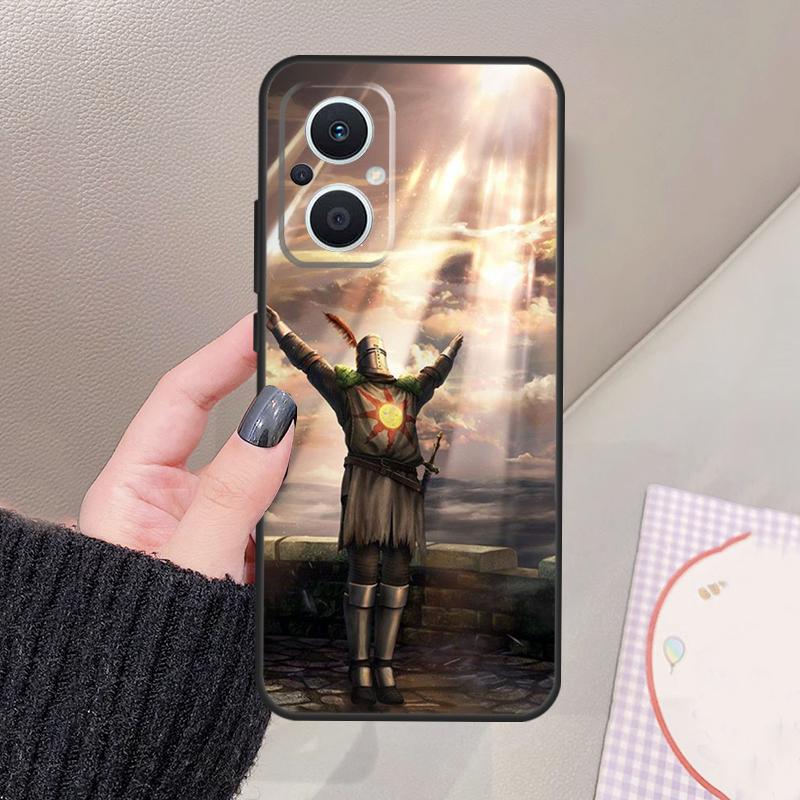 Слава Солнцу Dark Souls Чехол Для OPPO Reno 13 11 12 14 Pro 13F 14F 12F 11F 7 8 Lite Чехол OPPO Find X5 X6 X8 X9 Pro