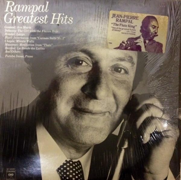 LP Пластинка ЖАН-ПЬЕР РАМПАЛЬ Rampal Greatest Hits M34561 COLUMBIA MASTE 1978 США Классика Б/У