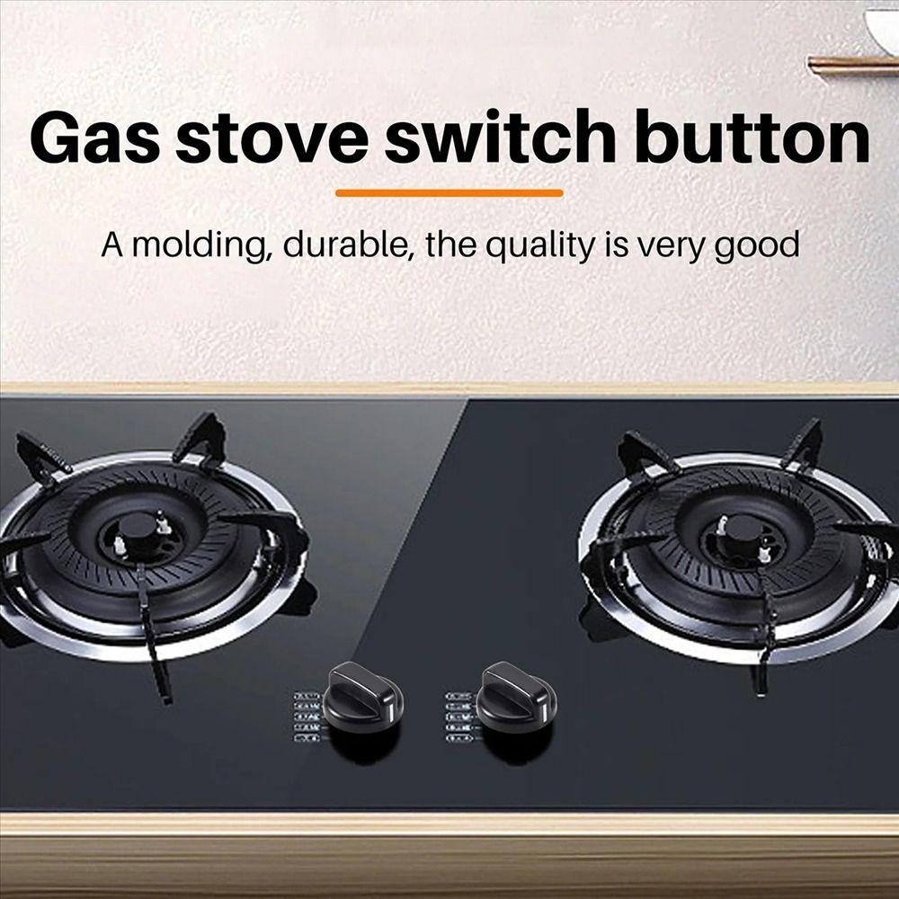 1/2/5Pcs Range Oven Gas Stove Cooker Control Knob Plastic Handle Replacement Switch Button
