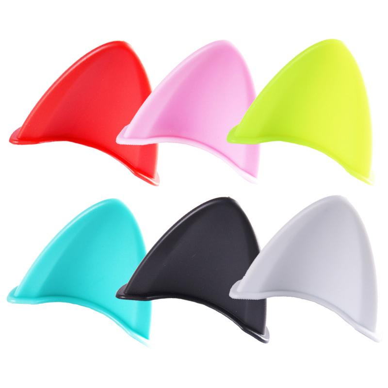 2 шт. Универсальное украшение на шлем кошачьи ушки Мото Электромобиль Вождение Стайлинг Милые наклейки кошачьи ушки Декор Аксессуары для шлема