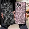 Креативный чехол-накладка с кружевным узором для телефонов Honor 90 X7 X6 Magic5Lite X9a X8 8X 70 200 400 Lite X5b