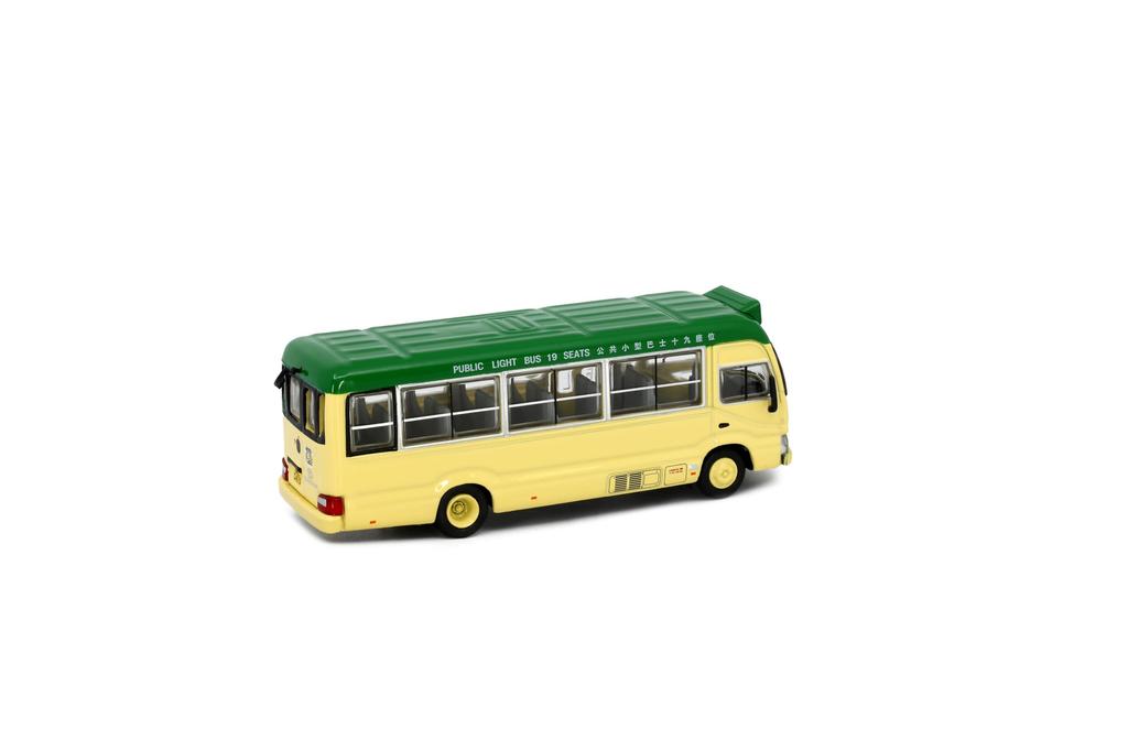 Tiny City Toyota Coaster Green Diecast Model Car No.180 (B70) Minibus, (19 Seats),