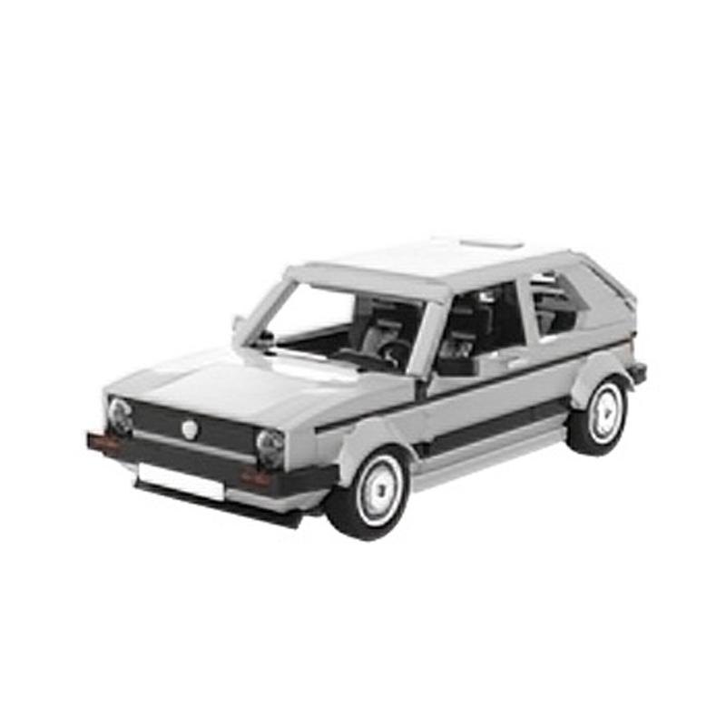 AAXQ1 MOC Городские Спортивные Автомобили Конструктор Speed MK1 Высокотехнологичный Кабриолет Модель Автомобиля Сборная Игрушка для Детей Подарок на День Рождения для Взрослых