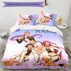 3pcs KPop Demon Hunters44 Cover Set - Personalized Name, HD Printed Bedding with 1 Cover and 2 Pillowcases - Perfect for Home Decor, Easy Care