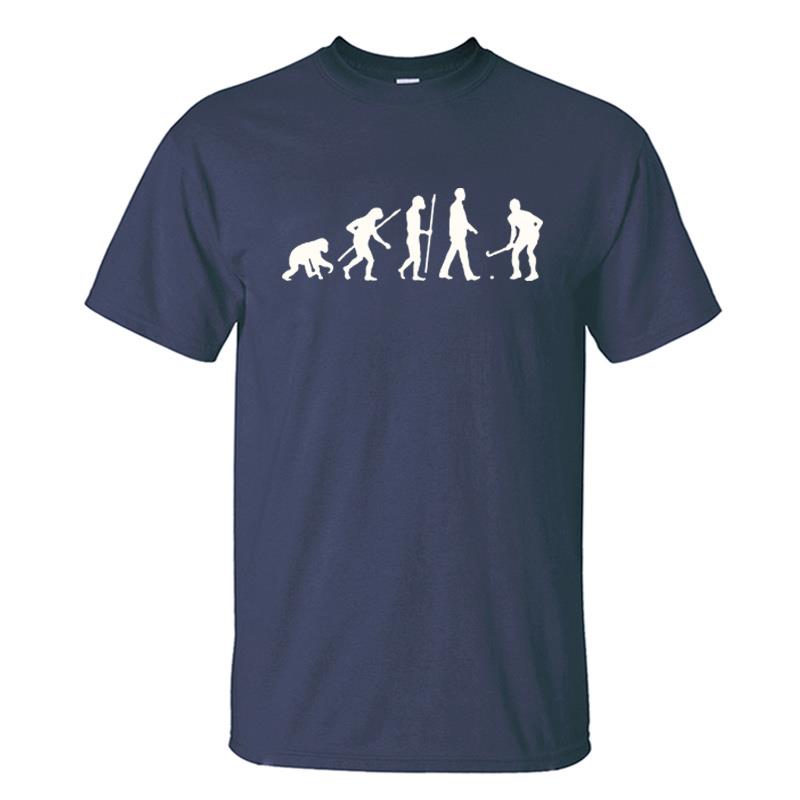 Evolution Field Hockeyer Unisexs Print Tshirt 100 Cotton Male Tops Tee Casual Popular Fashion Oneck T Shirt Harajuku Streetwear
