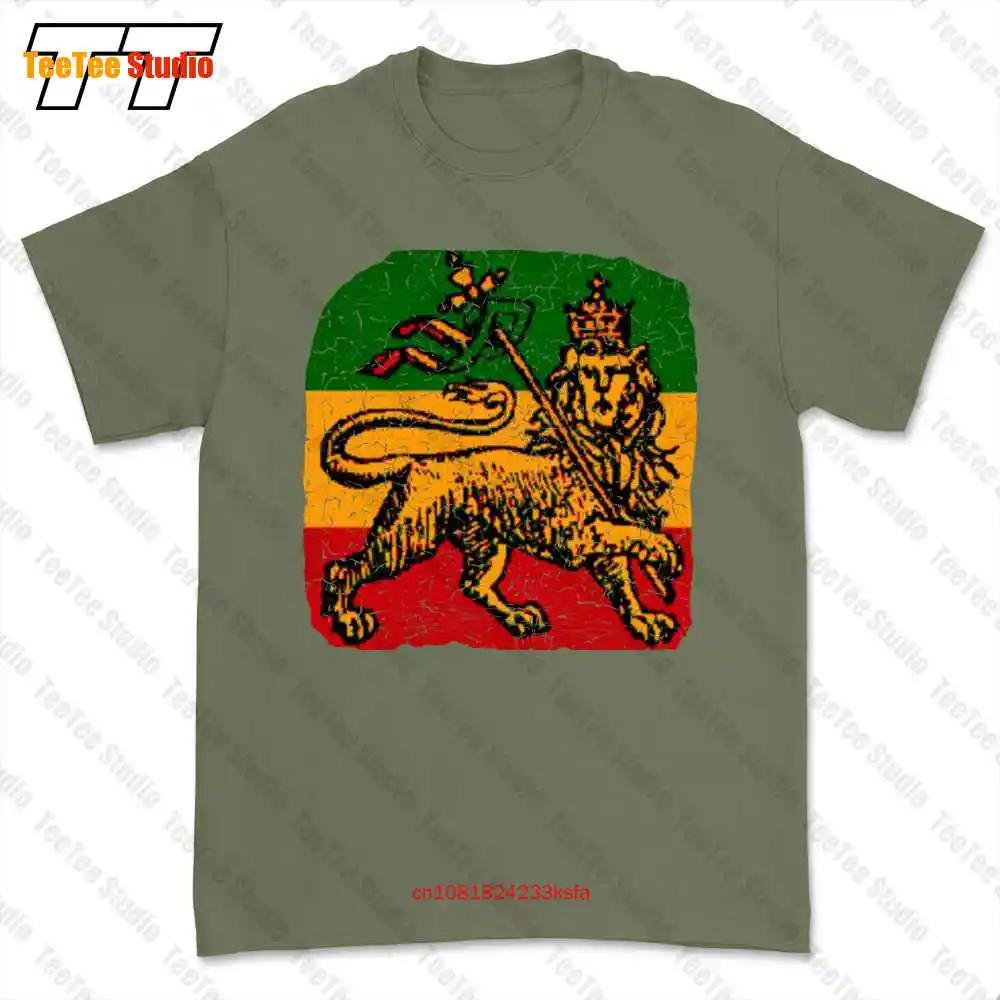Lion Of Judah Iii Bob Rasta Reggae Marley Jamaica Rastafari Irie Ska Tshirt Tee B9DT