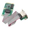 Сетевая карта Mini PCI‑E с погнутым контактом Gigabit Однопортовая Чип I210AT GBE Ethernet RJ45 Карта расширения сети