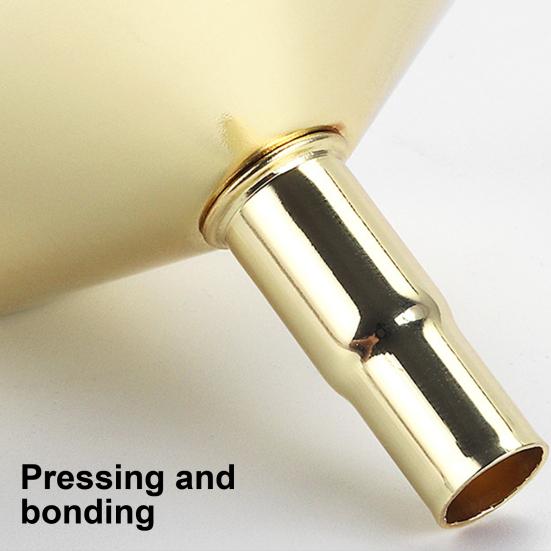 Stainless Steel Kitchen Funnel Oil Wine Spices Transfer Funnel Liquid And Dry Ingredient Cosmetics Pouring Tools