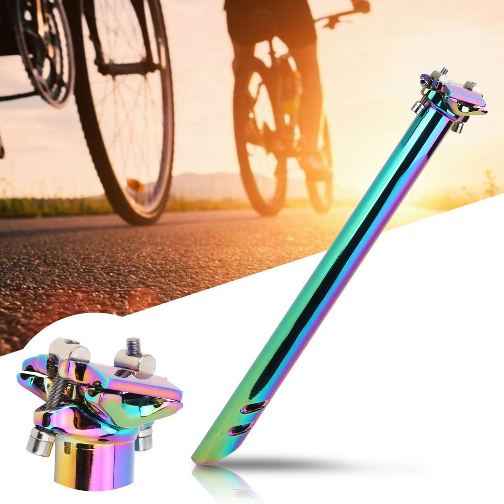 400MM CNC Aluminum Alloy Seatpost Mountain Bike Saddle Post Tube