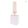 8/10/12/15Ml Empty Glass Nail Gel Bottle Matt White Filling Nail Polish Glue Sealing Basic Oils Light-Resistant Good Storage