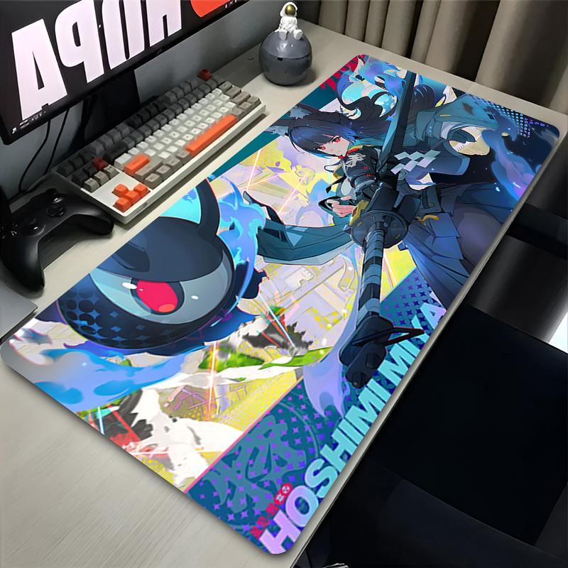 Hoshimi Miyabi Zenless Zone Zero Коврик для мыши Игровые аксессуары Коврик для мыши компьютера Аниме ZZZ Клавиатура Офисные коврики Резиновые коврики для мыши