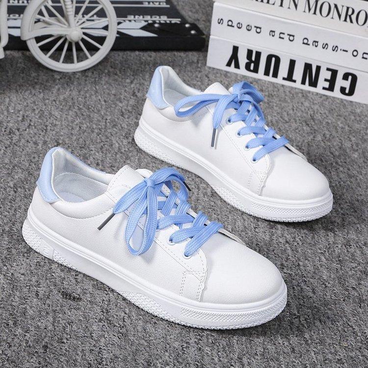 20242024 Women Sneakers Fashion Breathble Vulcanized Shoes Women Pu Leather Platform Shoes Women Lace Up Casual Shoes