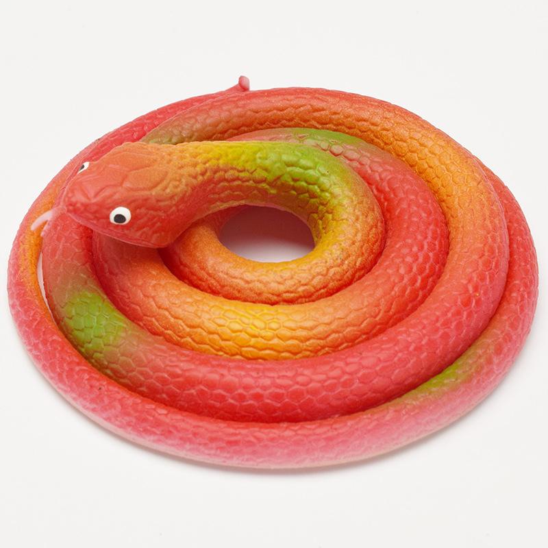 Novelty Fake Rubber Bionic Snake Prank Toy - Soft Gum Tricky Party Prop Shocking Scary Garden Outdoor Decor Tricky Gift For Kids