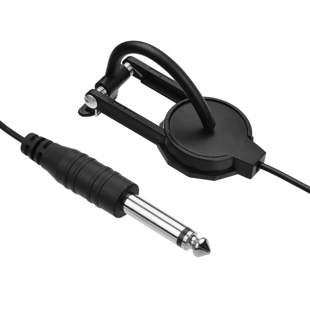 Прикрепляемый инструментальный звукосниматель, гитарный звукосниматель, мини-преобразователь с 14-дюймовым разъемом, кабель 2,4 м для