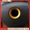 Автомобильный руль с центральной круговой накладкой для VW Golf 6 7 Polo Tiguan Passat B6 B7 Touran Scirocco Beetle Jetta MK5 MK6 Caddy