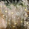 30 Pcs Snowflake Icicle Decoration Exquisite Acrylic High Transparency Hanging Snowflake Ornament Fo