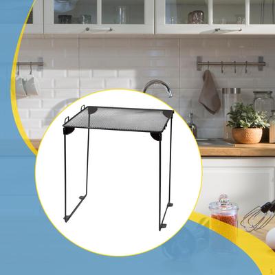 Полка-органайзер для шкафчика, складная, универсальная, подходит для школьных шкафчиков стандартного размера, держатель под шкафчиком