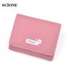 Women Wallet Short Thin Section 3 Fold Wallet Korean Multi-Function Folding Soft Wallet Purse