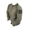 Тактическая простая куртка с 5 карманами Хаки-зеленый флисовый топ