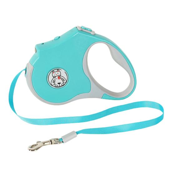 5 м выдвижной поводок для домашних животных со светодиодным фонариком портативный многофункциональный автоматический телескопический поводок для безопасности щенков