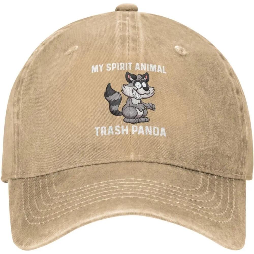 My Spirit Animals Trash Panda Hat Women Baseball Caps Cute Caps