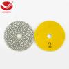 4pcs Professional 4-Step 10cm Wet Polishing Pad Set -Good Polishing Gloss on Concrete & Stone Floors – Durable, High-Performance