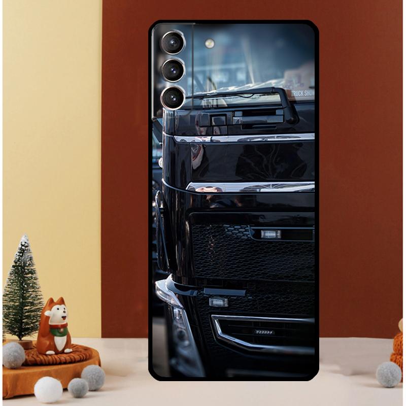 Крутой чехол для грузовика для Samsung Galaxy S23 S24 Ultra S8 S9 S10 S22 Plus Note 10 20 Ultra S20 S21 FE