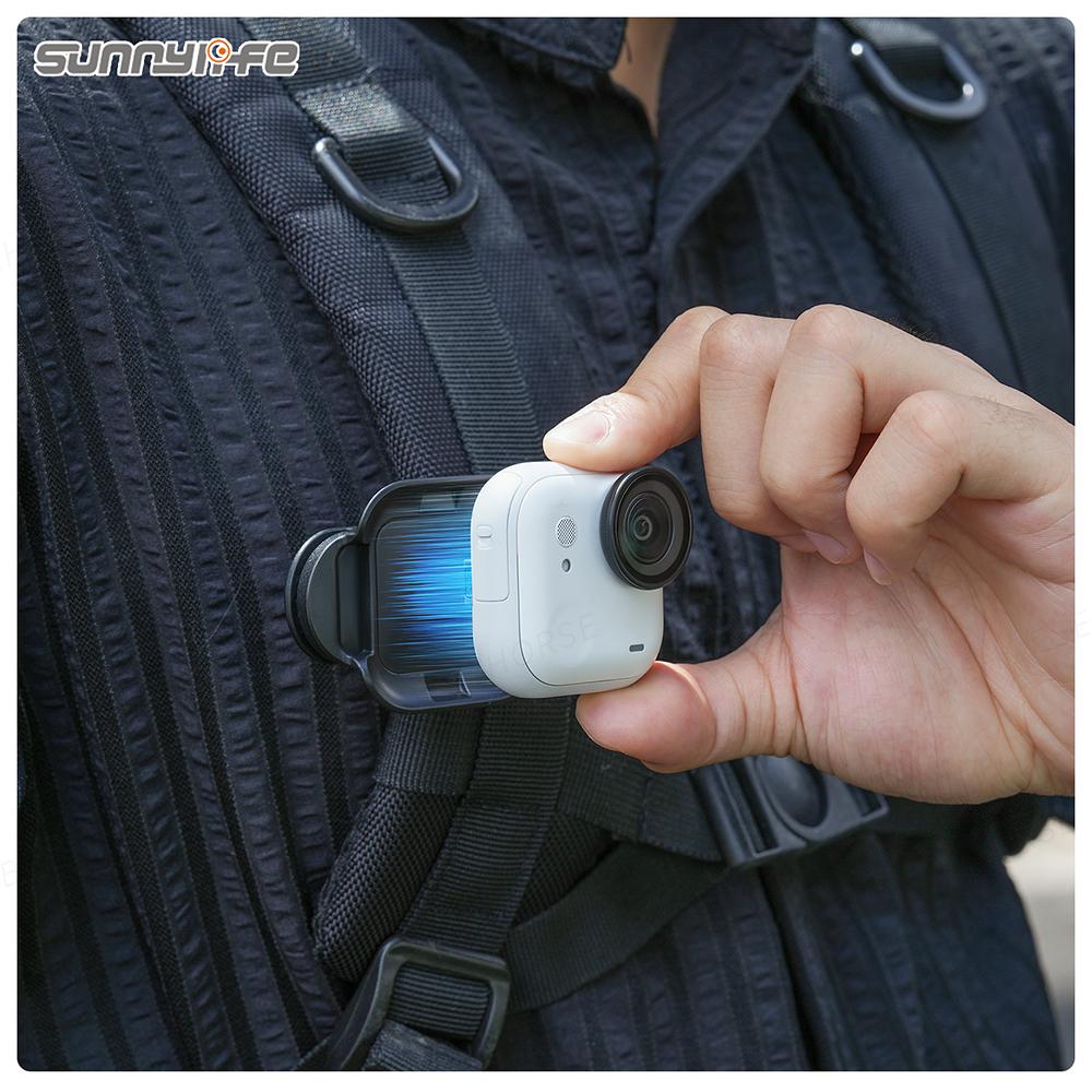 Магнитный зажим для рюкзака для Insta360 GO Ultra Горизонтальное/Вертикальное крепление-кронштейн для камеры Insta360 GO Ultra Аксессуары
