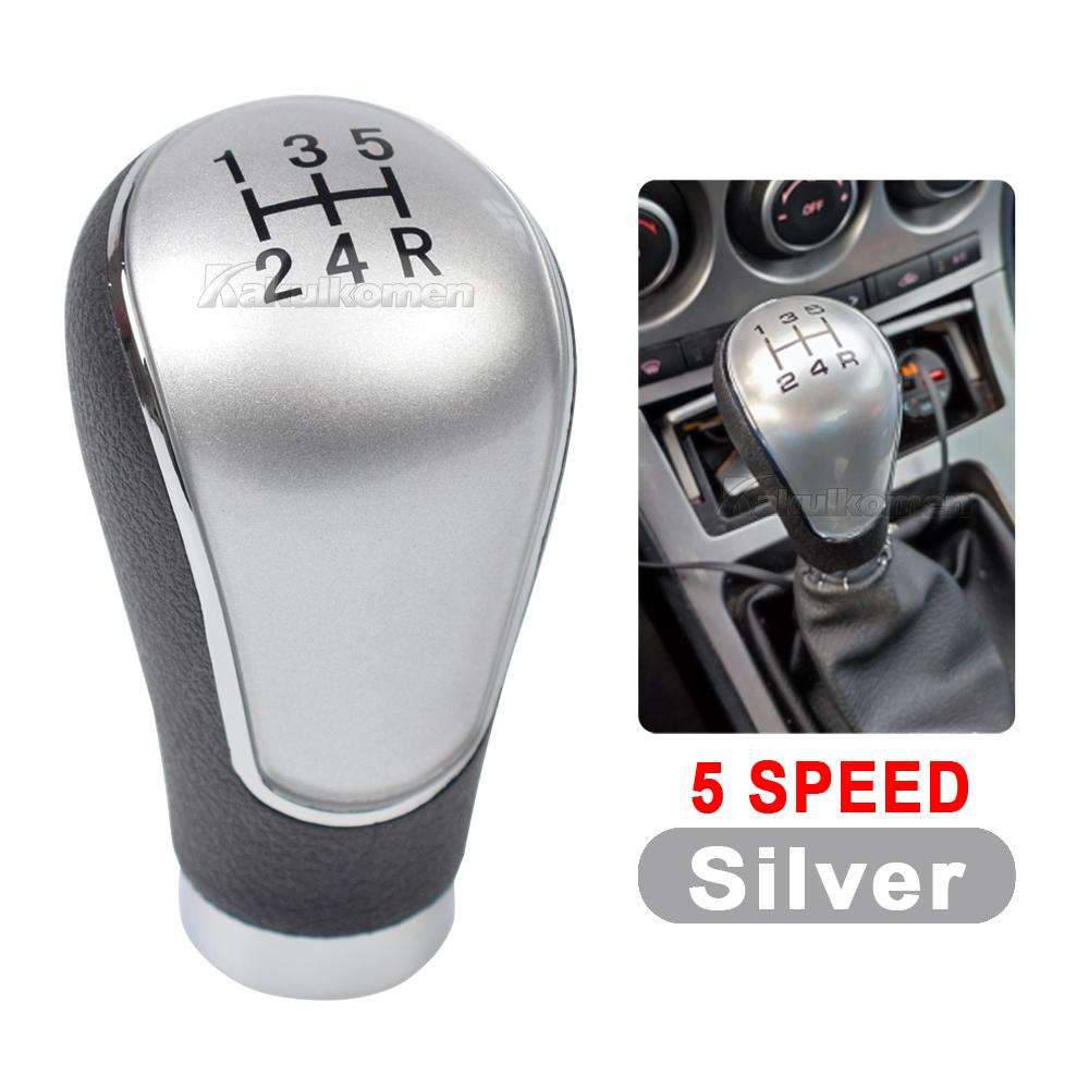 For Mazda 2/3/323/6/3 BK 2004 2005 2006 2007 2008 2009 2010 2011 2012 Gear Shift Knob Lever Shifter Head Car Styling