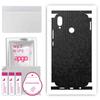 apgo Protective Skin Sticker for the Back+sides Compatible with Huawei Nova 3i, Full Wrap Film, Foil, Vinyl - Pattern Black Honeycomb