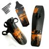 FETESNICE Cycling MTB Mountain Bike Road Bicycle Front Rear Mudguard Fender And Front Clip-on Bicycle Down Tube Fender