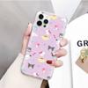 JZ6 Sanrio мультфильм прозрачный чехол для Samsung A04 A14 A23 M33 M53 Realme 10 9 C35 C55 VIVO Y02 X80 Infinix Hot 30 Note 11 Tecno Spark 8P Pro