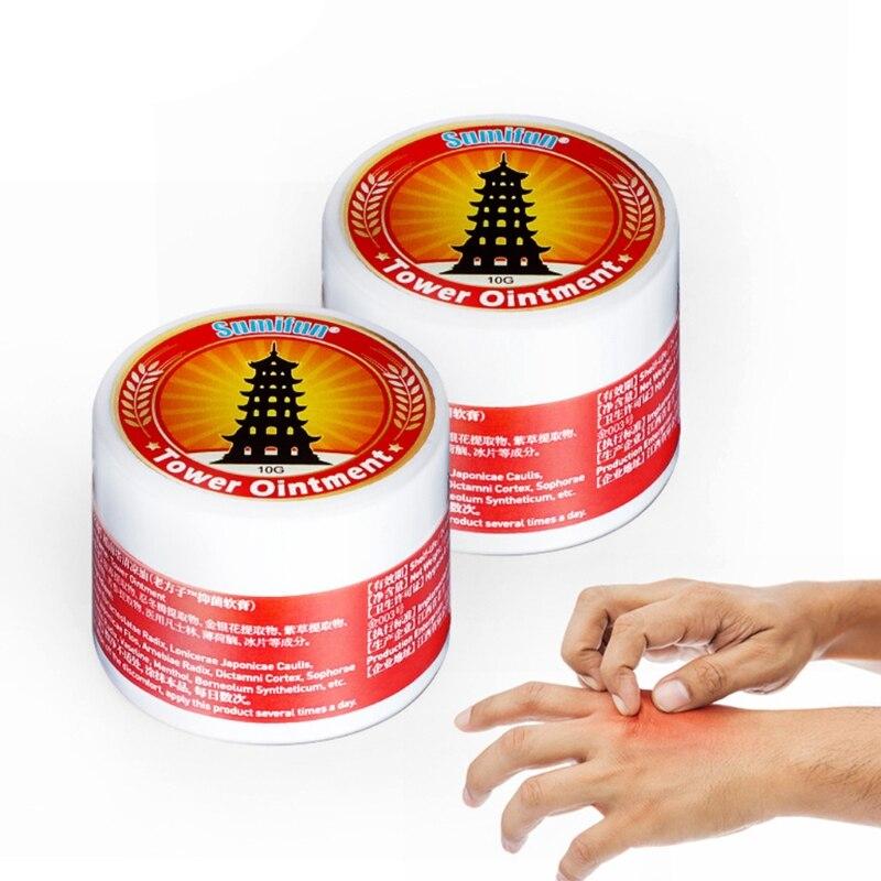 Tiger Balm Tiger Balm Tower Ointment Cooling Oil Tiger Balm Ointment Cream for Cold Headache Stomachache Dizziness Heat