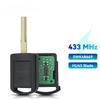 KEYYOU Пульт ДУ 433 МГц Для Opel Vauxhall Corsa C Combo TIGRA B MERIVA 2001-2004 5WK48668 HU100 HU43 HU46 YM28 Лезвие БЕЗ ЧИПА