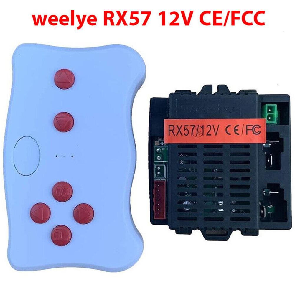 Weelye RX57 6 В 12 В приемник CE/FCC детский электромобиль 2.4G передатчик для улучшения дома электрооборудование аксессуары
