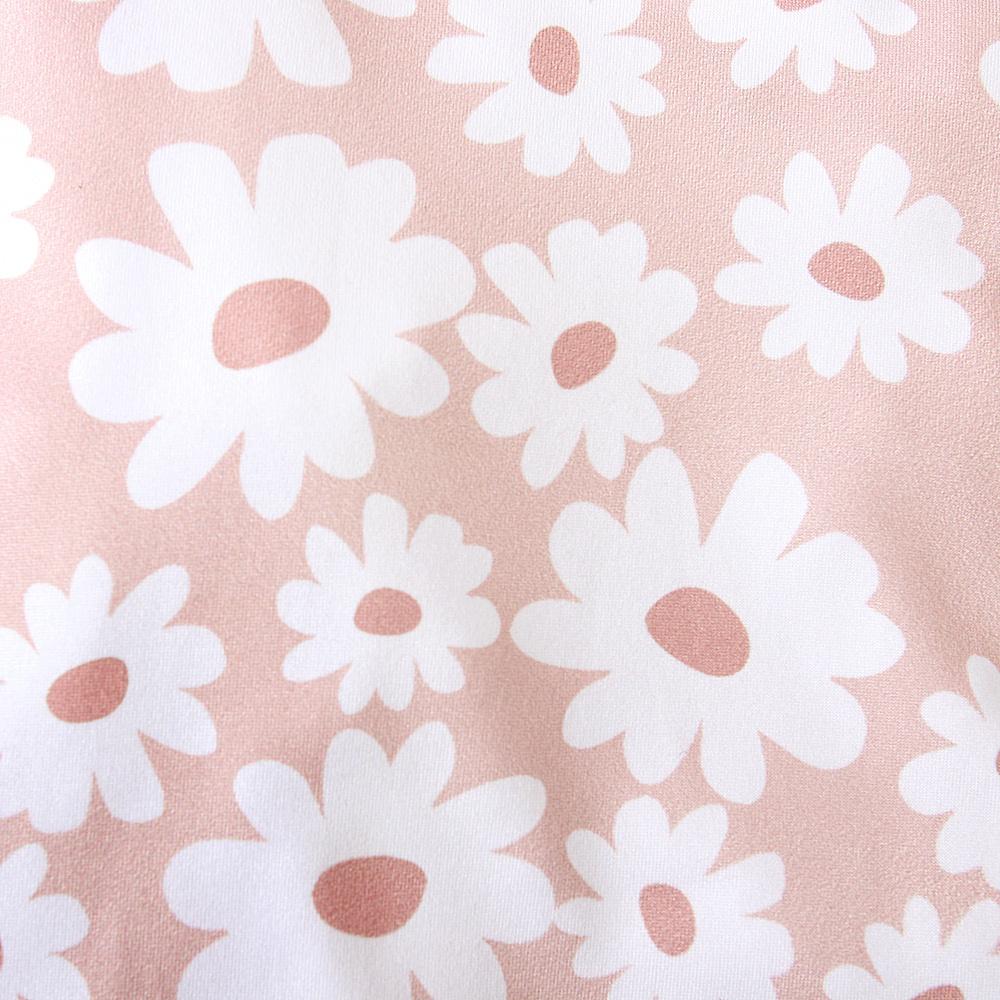 Комбинезон с длинными рукавами и цветочным принтом для новорожденных девочек, комбинезон, одежда для детей 0–24 месяцев