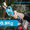 BAIPUXI Cordless Electric Telescopic Pole Pruner Saw CN plug (adapter included)
