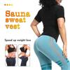 Women Short Sleeve Sauna Suit Sweat Shirts Body Shaper Hot Polymer Slimming Shapewear Fitness Workout Tank Tops Exercise Undershirt