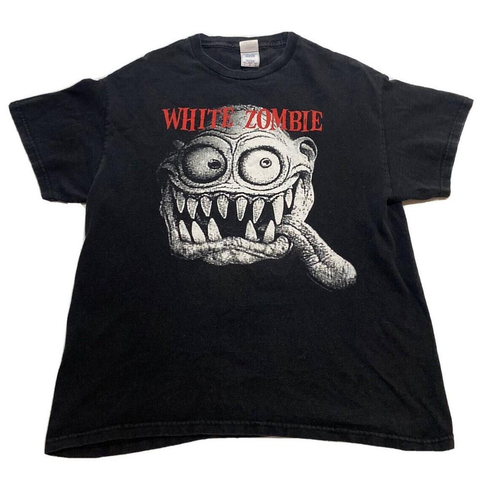 Новая группа White Zombie Черный Зомби Подарок для фанатов S–5XL Футболка HL203 Унисекс Футболка
