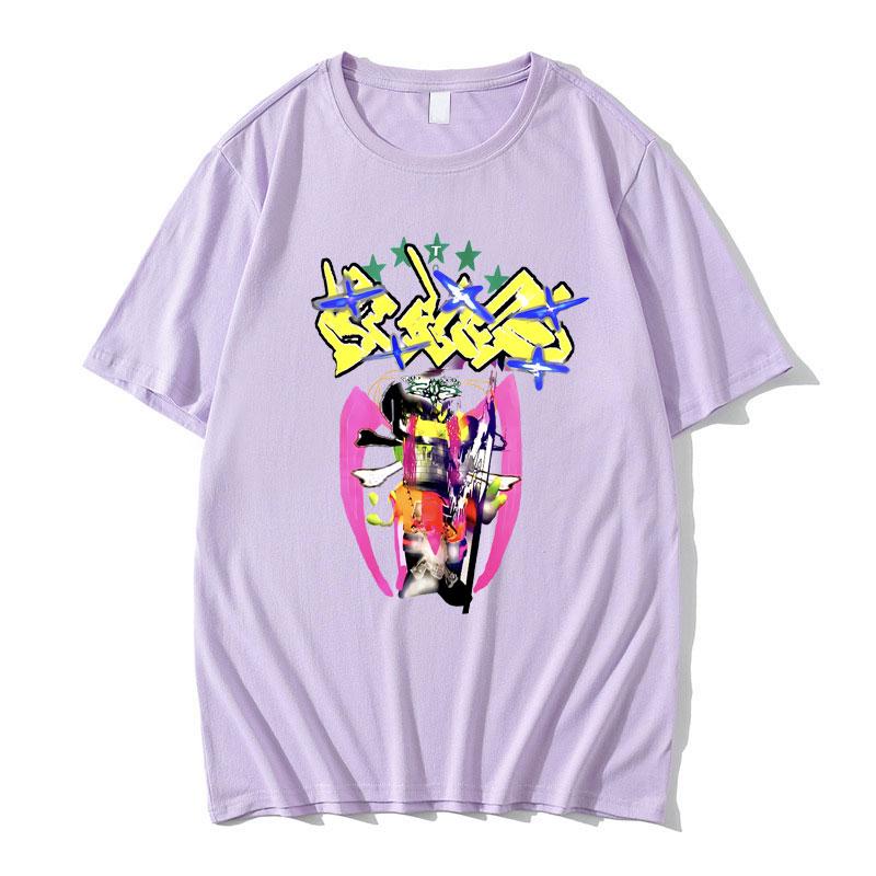 Bladee 333 Skate Drain Gang Графические футболки Мужские Женские Хип-Хоп Оверсайз Короткий рукав Унисекс Повседневная футболка Мужская Хлопковые футболки