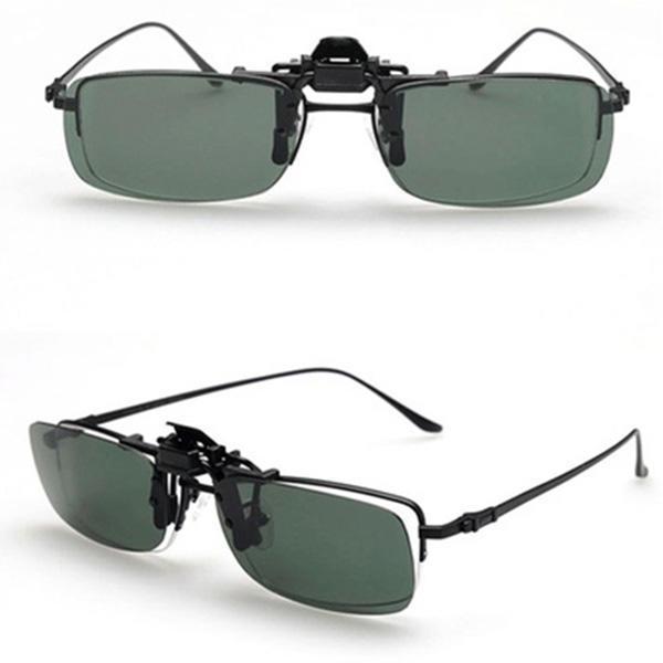 Day Night Unisex Flip-up Clip On Vision Lens Fashion Driving Sunglass Maxnina Glasses Accessories