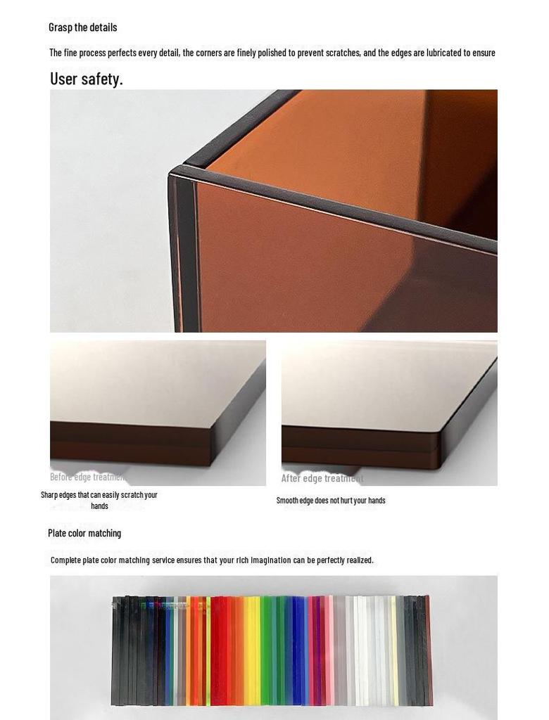 Transparent Acrylic Chess Set: Wear-Resistant Pieces & Plexiglass Board for a Luxurious Desktop Game Experience